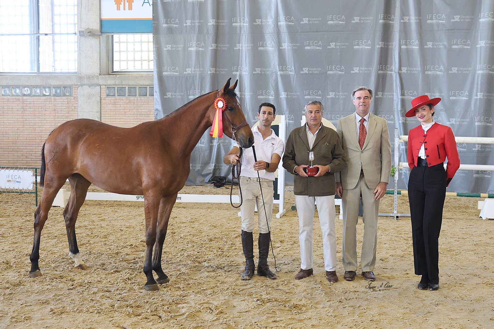 1º Sección XI Salto en Libertad (2 años): ITÁLICA, AA — Yeguada Almenara Alta CB