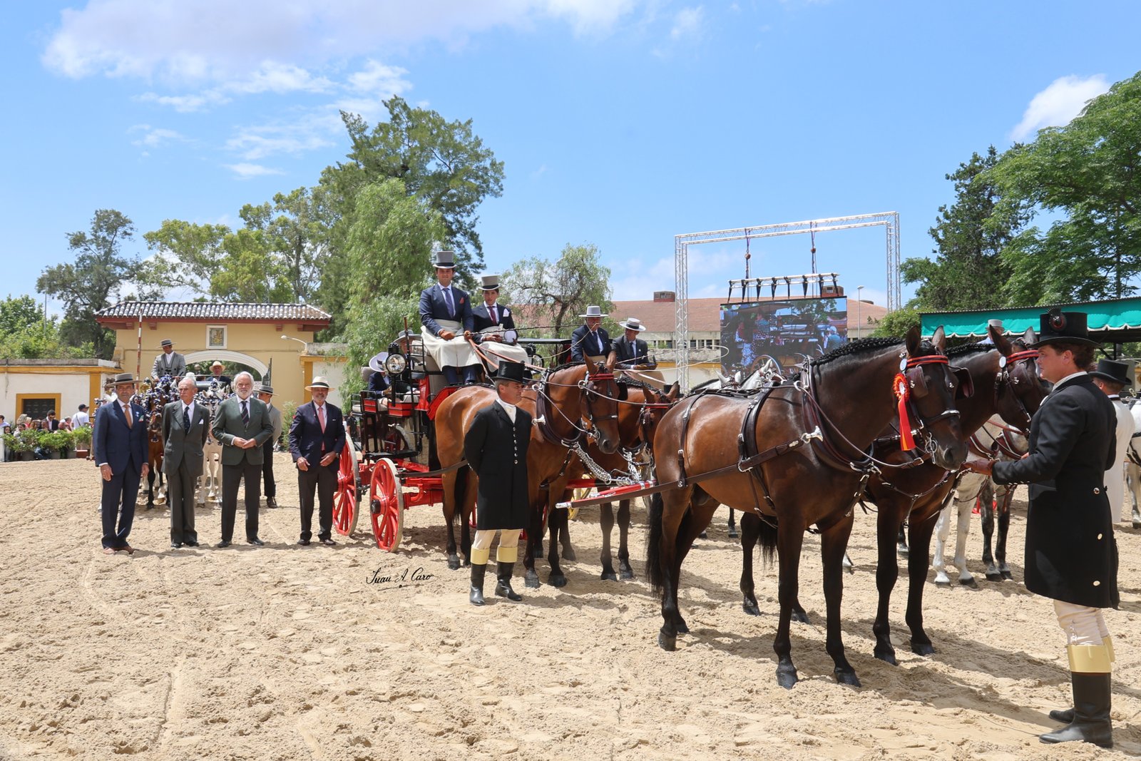 Exhibición de Enganches — Campeón de Campeones y Caballo de Oro — Feria Ecuestre Jerez 2026
